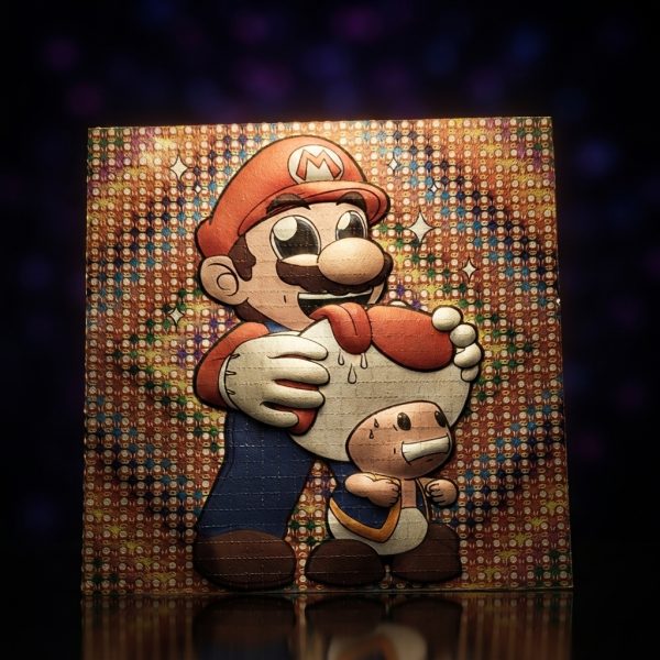 LSD Tab Toad Mushroom