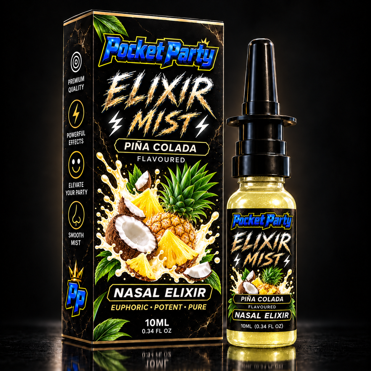 Cocaine Nasal Spray (Pina Colada)
