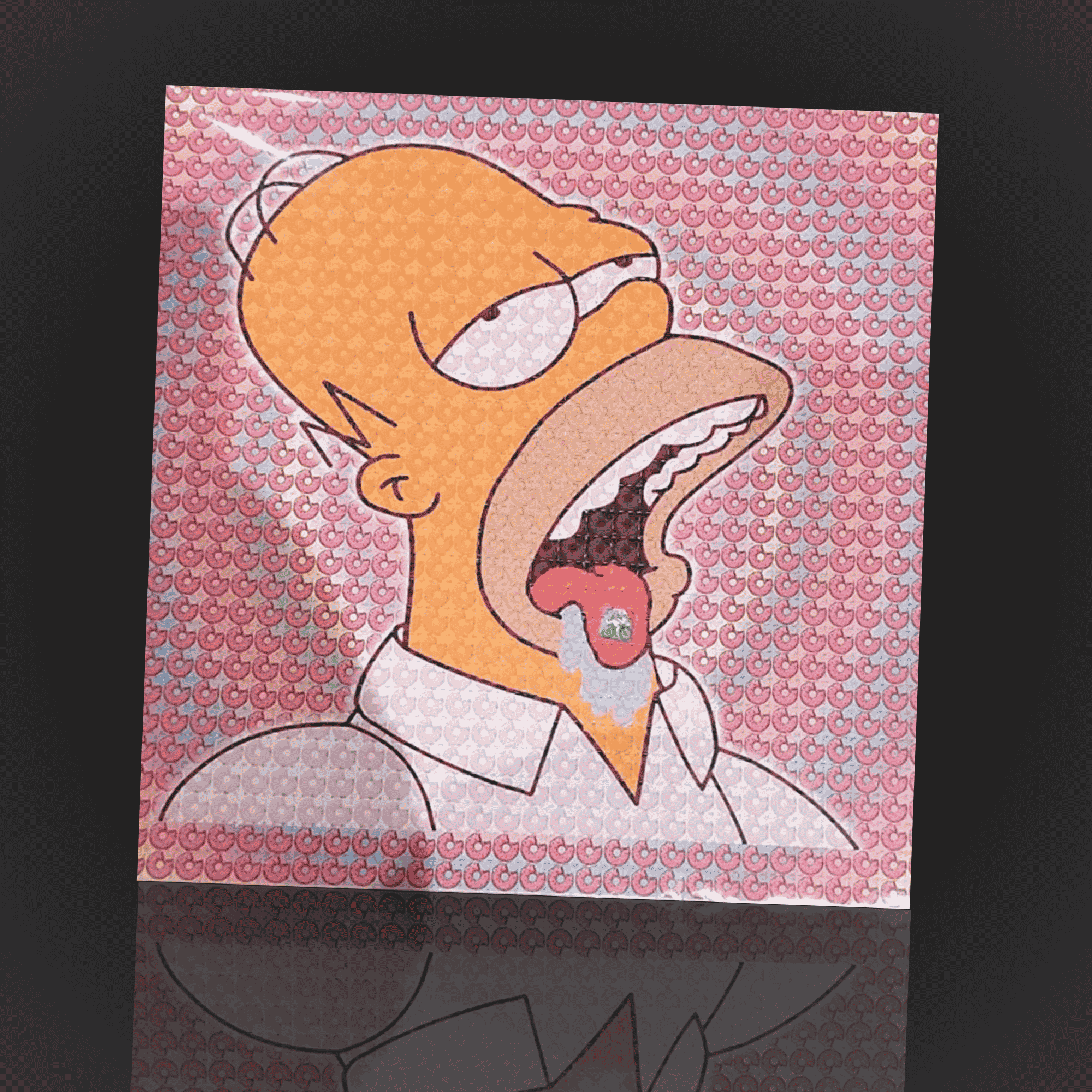 LSD Tab Homer Donut